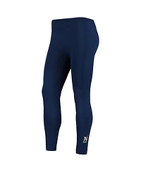 Women's ZooZatz Navy Midshipmen Fleece Leggings