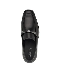 Guess Men's Herzo Slip On Ornamented Dress Loafers