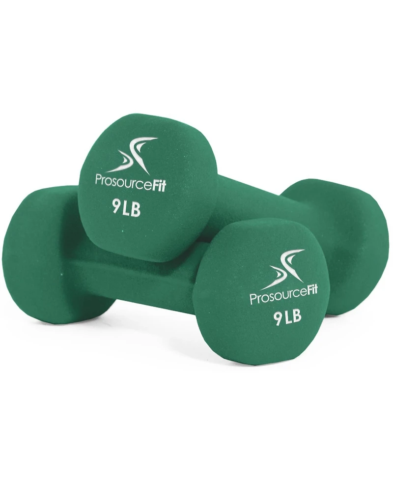 Neoprene Dumbbells, 9lbs, Set of 2