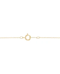 Aquamarine Pear (1-1/2 ct. t.w.) & Diamond Accent Pendant Necklace in 14k Yellow Gold, 18"