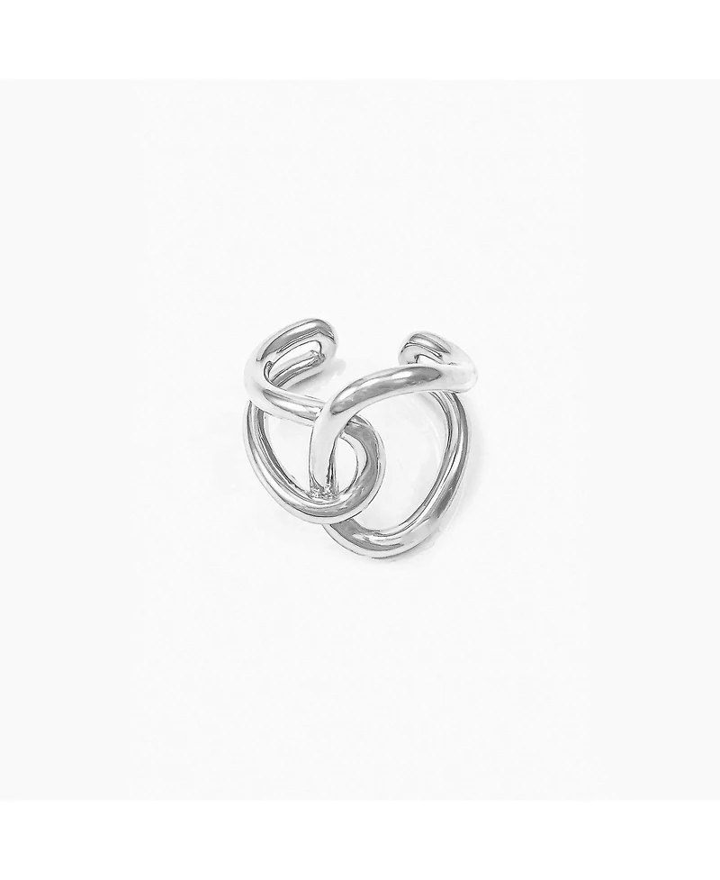 Breena Two Irregular Shaped Statement Open Ring