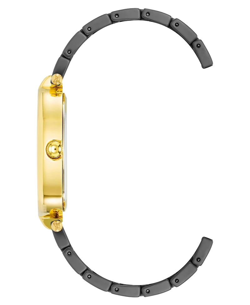 Anne Klein Women's Quartz Black Ceramic Watch, 36mm