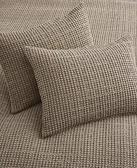 Levtex Mills Waffle Textured 3-Pc. Quilt Set, Full/Queen