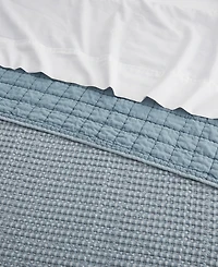 Levtex Mills Waffle Textured 3-Pc. Quilt Set, Full/Queen