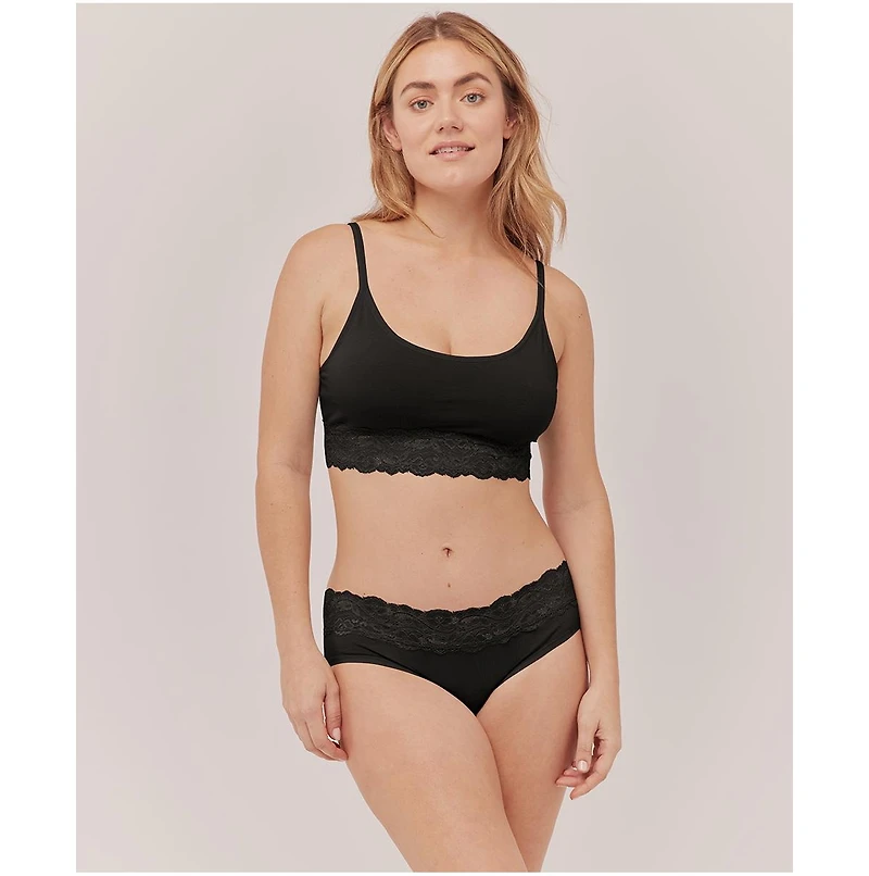 Pact Women's Lace Smooth Cup Bralette