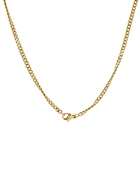 Blackjack Men's Star of David 24" Pendant Necklace in Stainless Steel