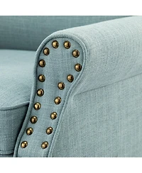 Hulala Home Iuppiter Traditional Armchair with Turned Legs