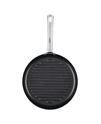 Farberware Style Aluminum Nonstick 11.25" Cookware Deep Round Grill Pan