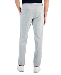 Alfani Men's Modern-Fit Stretch Heathered Knit Suit Pants, Created for Macy's