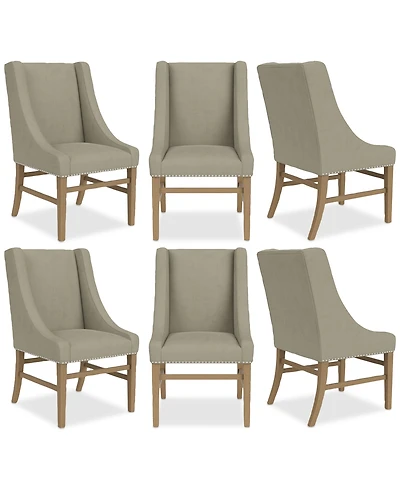 Eryk 6pc Host Chair Set
