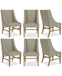 Eryk 6pc Host Chair Set