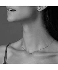 Sterling Silver 18k Gold Plated Olivia Leaf Necklace