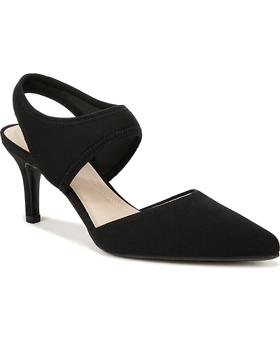 LifeStride Women's Sindie Stretch Slingback Pumps