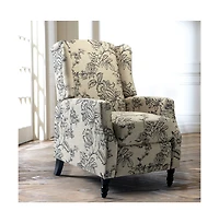 Franco Genuine Leather Manual Recliner