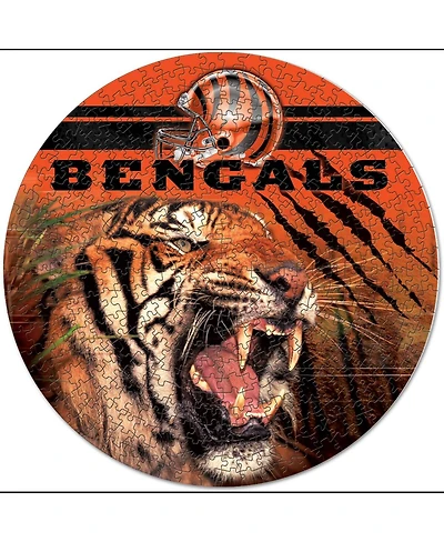 Wincraft Cincinnati Bengals Round 500-Piece Puzzle