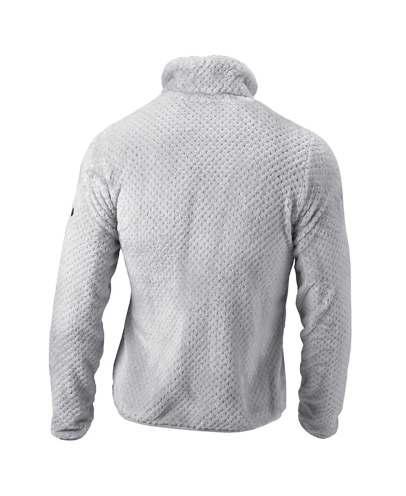 Women's Columbia Gray Colorado Buffaloes Fire Side Ii Full-Zip Jacket