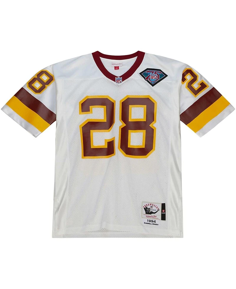 Men's Mitchell & Ness Darrell Green White Washington Commanders 2004 Authentic Throwback Retired Player Jersey