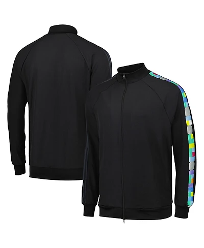 Men's adidas Black Peter Saville x Manchester United Full-Zip Track Jacket
