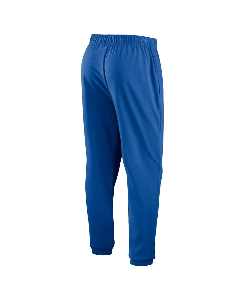Men's Fanatics Blue St. Louis Blues Chop Block Fleece Sweatpants