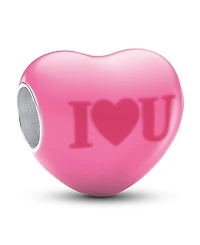 Pandora Sterling Silver with Color Changing Heart Charm