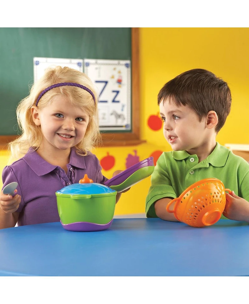 Learning Resources New Sprouts Cook It! - 6 Piece Toy Cooking Set