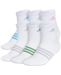 adidas Women's 6-Pk. Superlite 3.0 Quarter Socks