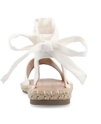 Journee Collection Women's Emelie Wide Width Espadrille Sandals