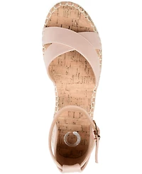Journee Collection Women's Lyddia Espadrille Flat Sandals