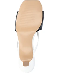 Journee Collection Women's Starling Kitten Heel Dress Sandals