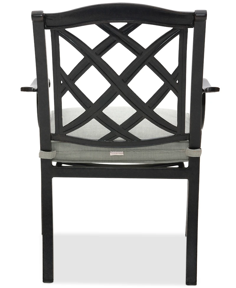 Wythburn Mix and Match Lattice Outdoor Dining Chair, Created for Macy's