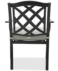 Wythburn Mix and Match Lattice Outdoor Dining Chair, Created for Macy's