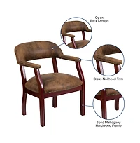 Conference Chair With Accent Nail Trim
