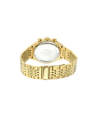 Charlie Stainless Steel Multifunction Gold Tone Men's Watch 1261ECHS