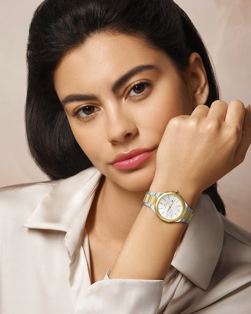 Victoria Stainless Steel Two Tone Women's Watch 1241CVIS