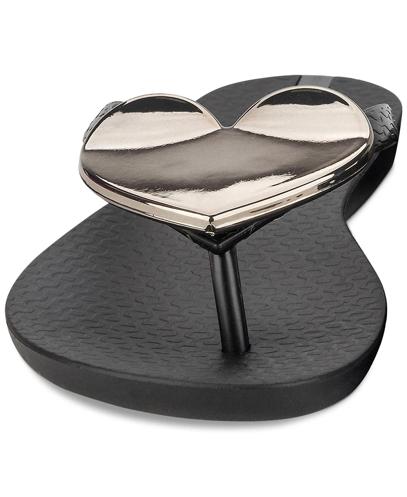 Ipanema Women's Wave Heart Sparkle Flip-Flop Sandals