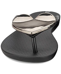 Ipanema Women's Wave Heart Sparkle Flip-Flop Sandals