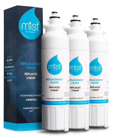 Mist Lg Refrigerator Water Filter, Compatible with Lg Water Filter 3 Pack