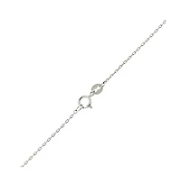Suzy Levian New York Suzy Levian Sterling Silver Cubic Zirconia Pave Open Oval Large Disk Pendant Necklace