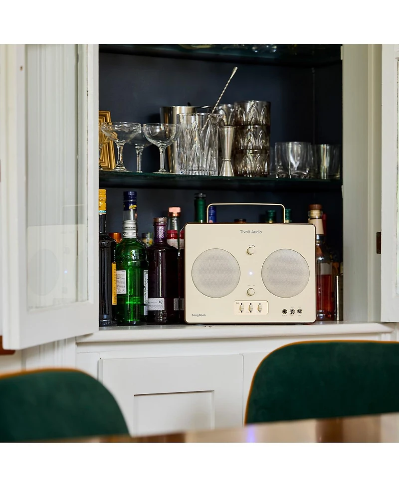 Tivoli Audio Songbook Bluetooth Speaker with Built-In Pre-Amp and Carrying Handle