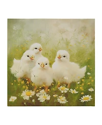 Madison Park Sunshine Animals Chicks Canvas Wall Art