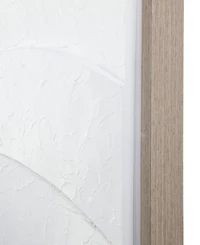 Ink+Ivy Paths Collide Framed Carved Resin Dimensional Wall Decor
