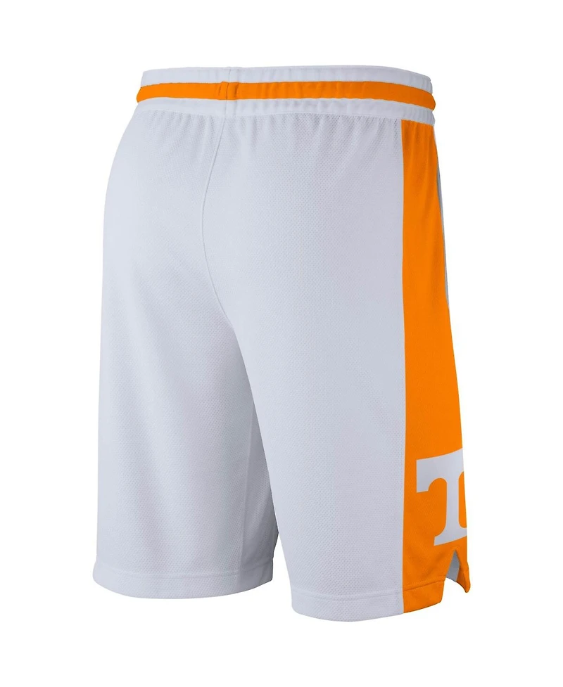 Men's Nike White Tennessee Volunteers Retro Replica Performance Basketball Shorts