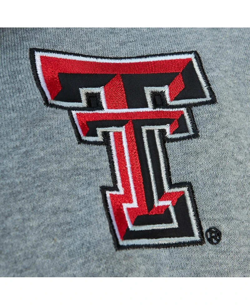 Men's Mitchell & Ness Black Texas Tech Red Raiders Head Coach Pullover Hoodie