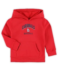 Toddler Boys and Girls Red, Gray St. Louis Cardinals Play-By-Play Pullover Fleece Hoodie Pants Set