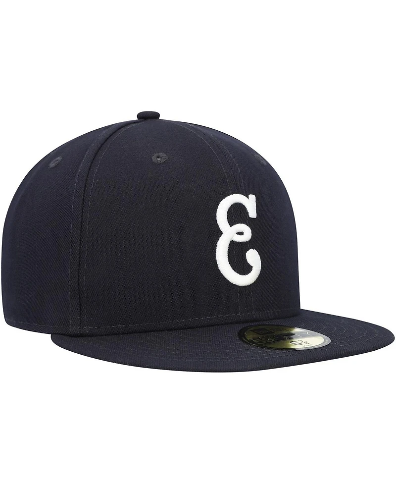 Men's New Era Navy Houston Astros Turn Back The Clock 59FIFTY Fitted Hat