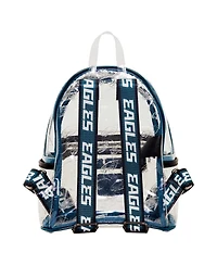 Men's and Women's Loungefly Philadelphia Eagles Clear Mini Backpack