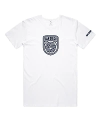 Men's and Women's Peace Collective White San Diego Fc Monochrome T-shirt