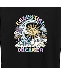 Hybrid Apparel Trendy Plus Celestial Dreamer Graphic T-shirt