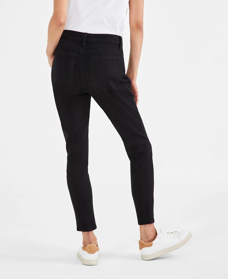 Style & Co Women's Mid-Rise Curvy Skinny Jeans, Created for Macy's