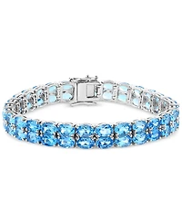 Effy Amethyst Tennis Bracelet (25-1/3 ct. t.w.) Sterling Silver. (Also available Citrine & Blue Topaz)